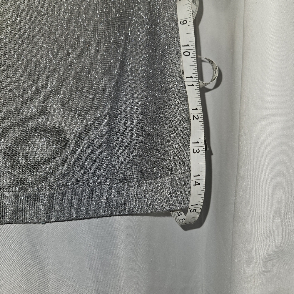 Joseph A Metallic Lasercut Detail Blouse! — image 6 of 6
